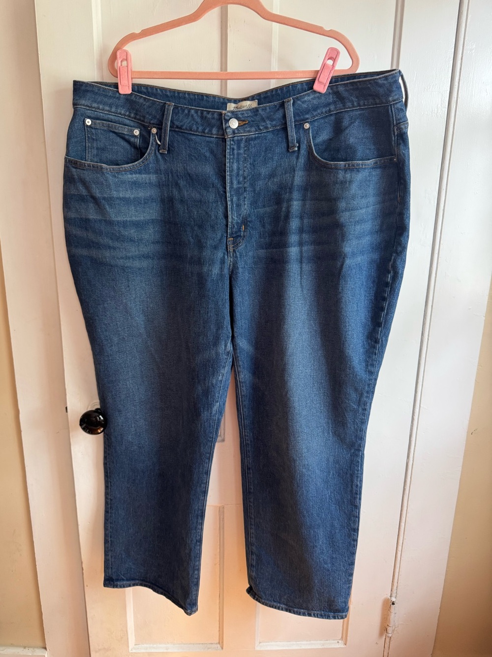 Madewell Curvy Perfect Vintage Straight Jean